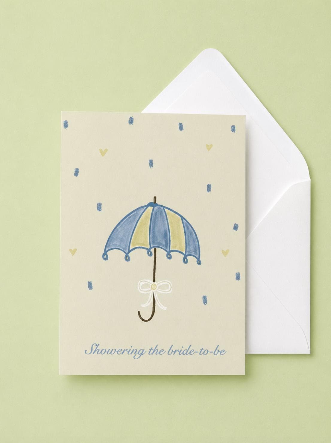 Umbrella Bridal Shower Card