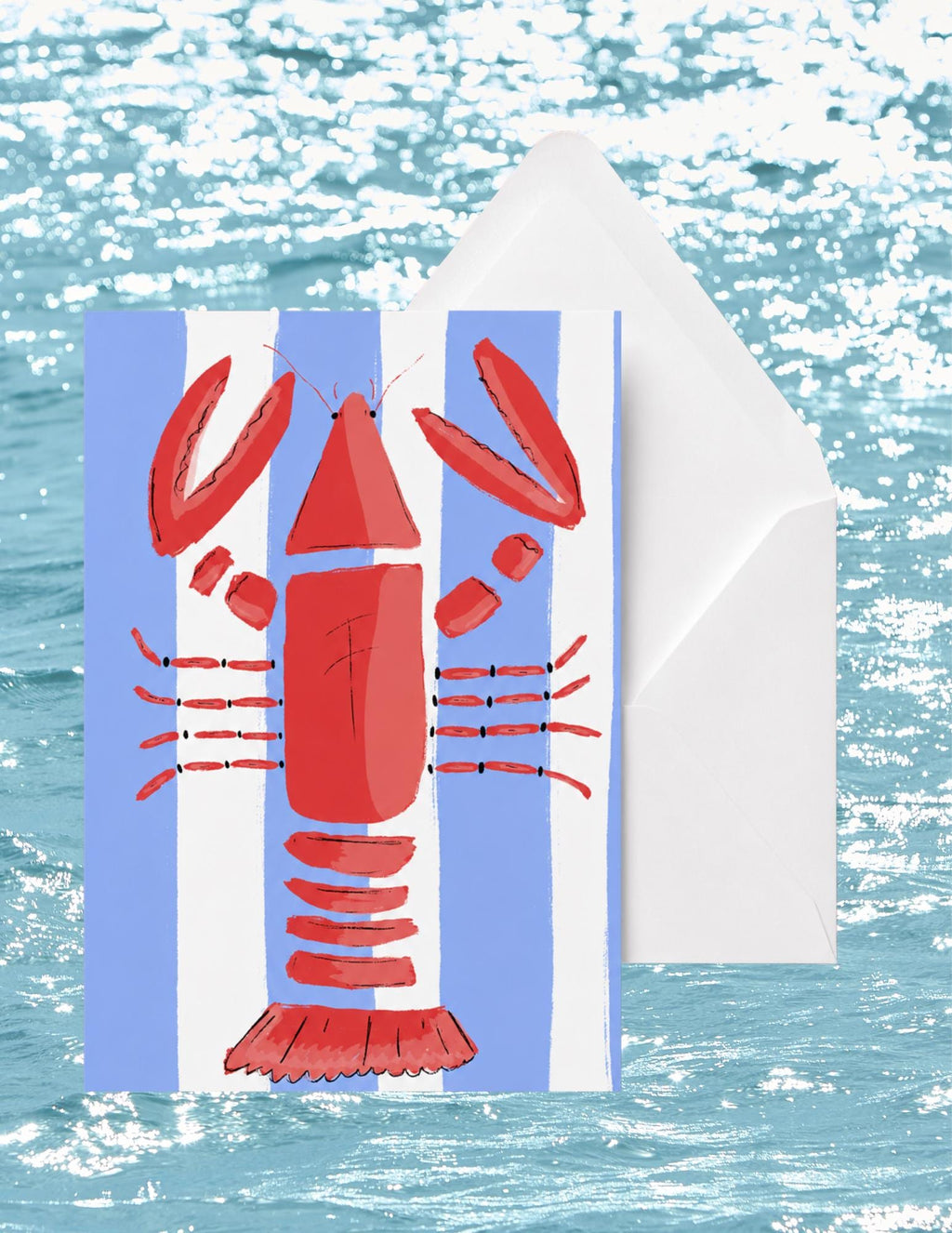 Lobster Greeting Card