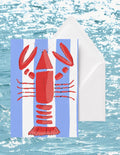 Lobster Greeting Card