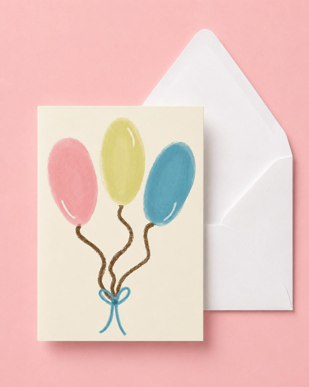 Simple Balloon Birthday Card