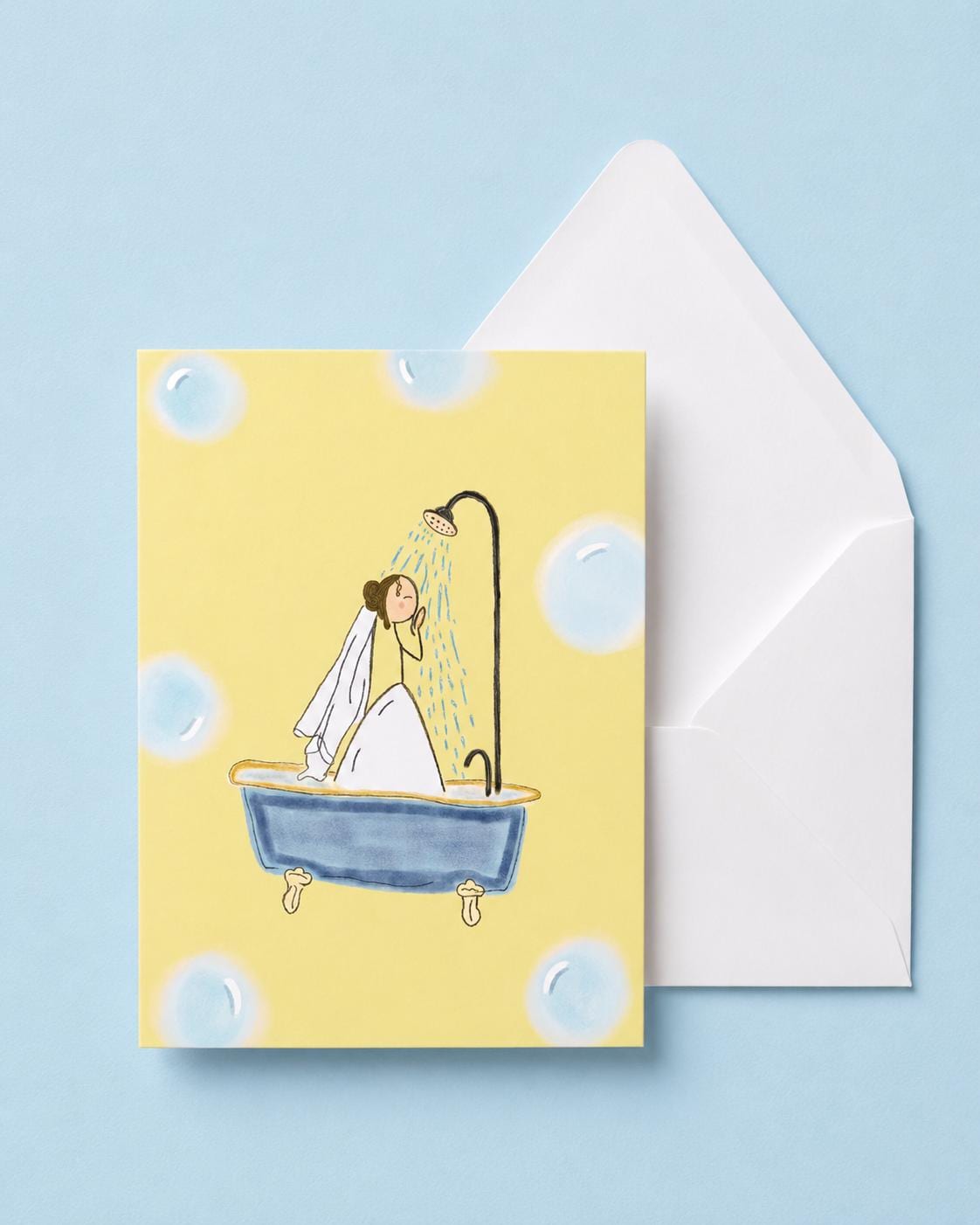 Time to Shower the Bride Card