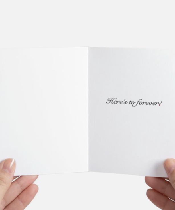 The Newlyweds Wedding Card