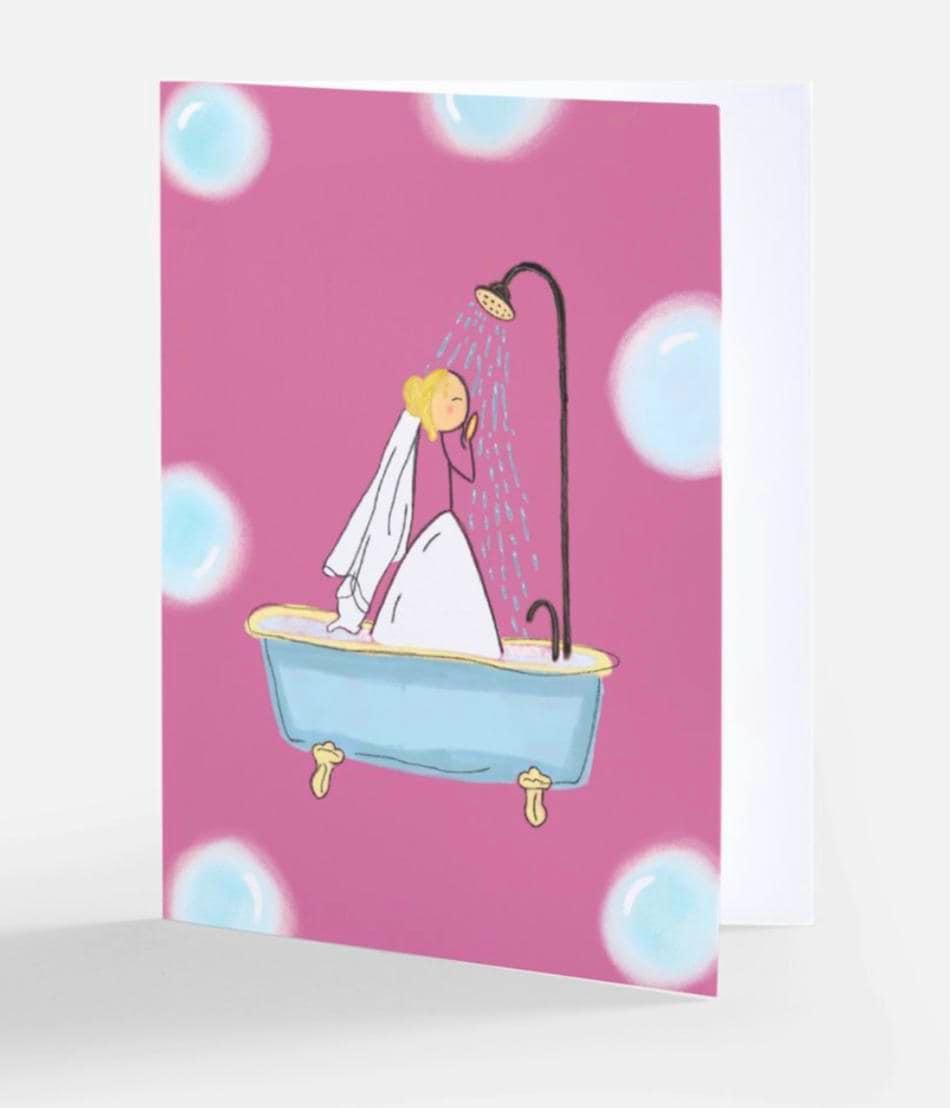 Time to Shower the Bride Card