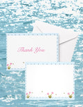 Pink Tulip Thank You Card