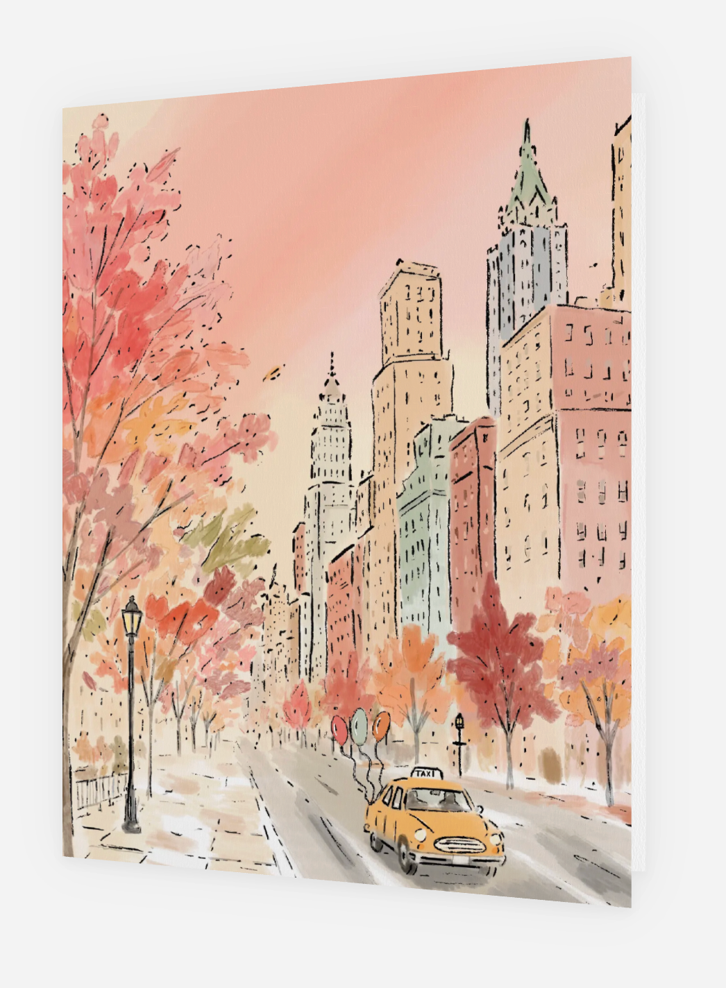 Fall in the City