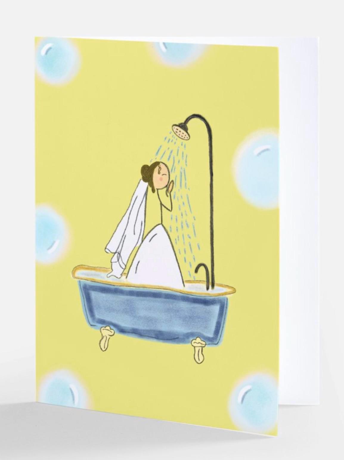 Time to Shower the Bride Card