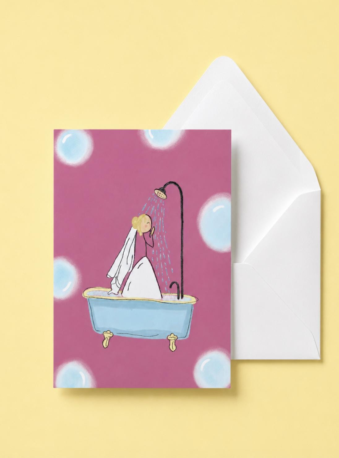 Time to Shower the Bride Card